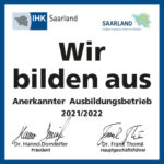 IHK Aufkleber Wir Bilden Aus 2021 2022 IHK aufkleber Wir bilden aus 2021 2022