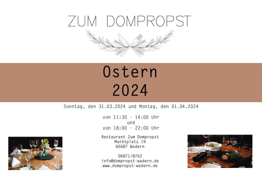 Ostern im Dompropst 2024