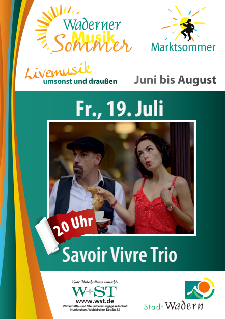 Savoir Vivre Trio 3 Plakat